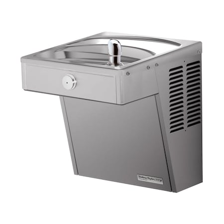 Elkay Halsey Taylor Cooler Wall Mount Ada Vandal-Resistant Frost Resistant Non-Filtered 8 Gph Stainless 825008FS83